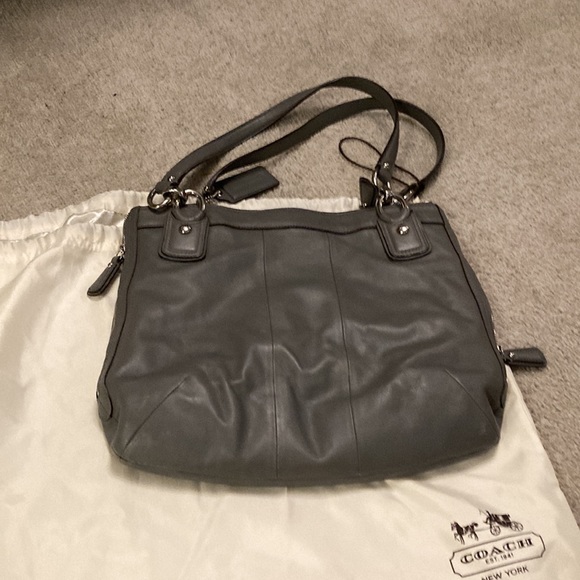Coach gray shoulder bag - Picture 2 of 5
